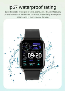 Orologio digitale professionale con <span class=keywords><strong>Display</strong></span> a LED, orologio intelligente con frequenza cardiaca e monitoraggio del sonno. - Product Image 6