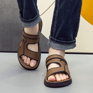 Sandalias Gladiador de PVC para <span class=keywords><strong>Hombre</strong></span>, Antideslizantes, para Conducir o la Playa, con Cierre de Botón, Venta Directa de Fábrica - Product Image 4