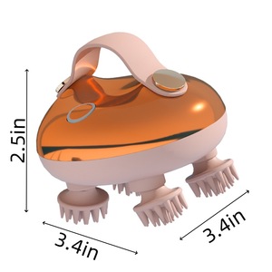 Scalp Care Head Spa Massager Rechargeable Vibration Massage Claw With Replaceable Brush Heads For Relaxation And Scalp Health - Product Image 3