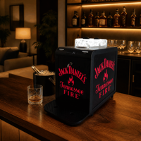 Refroidisseur de vin à refroidissement rapide pour bars, équipement de service de bouteilles à refroidissement par compresseur, OEM ODM