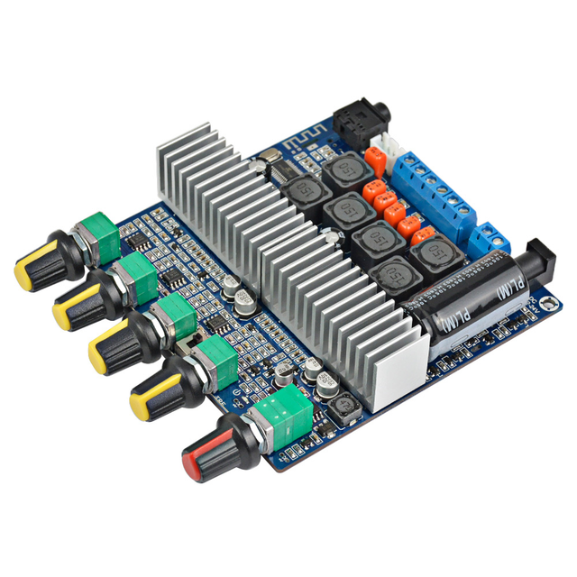 Original Brand TPA3116 Subwoofer Amplifier Board 2.1 Channel High Power for 4.2 DC12V-24V 2*50W+100W