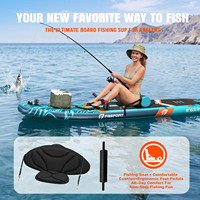 FBSPORT Dropshipping Planche de paddle gonflable de pêche SUP Gonfiabile sup Board Pembe mor Stand up Paddle Board Racetyp Rack