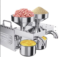 Commerciële palmoliepersmachine, 4-groeps palmolieverwerkingsmachine
