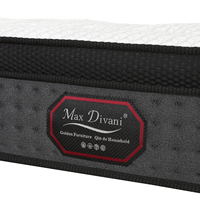 Matelas de lit de qualité supérieure en mousse à mémoire de forme orthopédique, emballé sous vide dans une boîte, matelas de taille king size, vente en gros