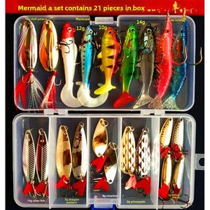 Ensemble de leurres en acier inoxydable FDFIT pour eau douce et eau salée, leurres scintillants, leurres crayon, leurres pour black bass, appâts vivants, poissons d'eau salée - Product Image 3