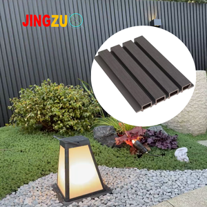 Panel de Pared Ranurado WPC de Bajo Precio, Panel de Revestimiento de Madera y Plástico Compuesto de 2900 mm con Cara Hueca, WPC <span class=keywords><strong>para</strong></span> Revestimiento Exterior - Product Image 4