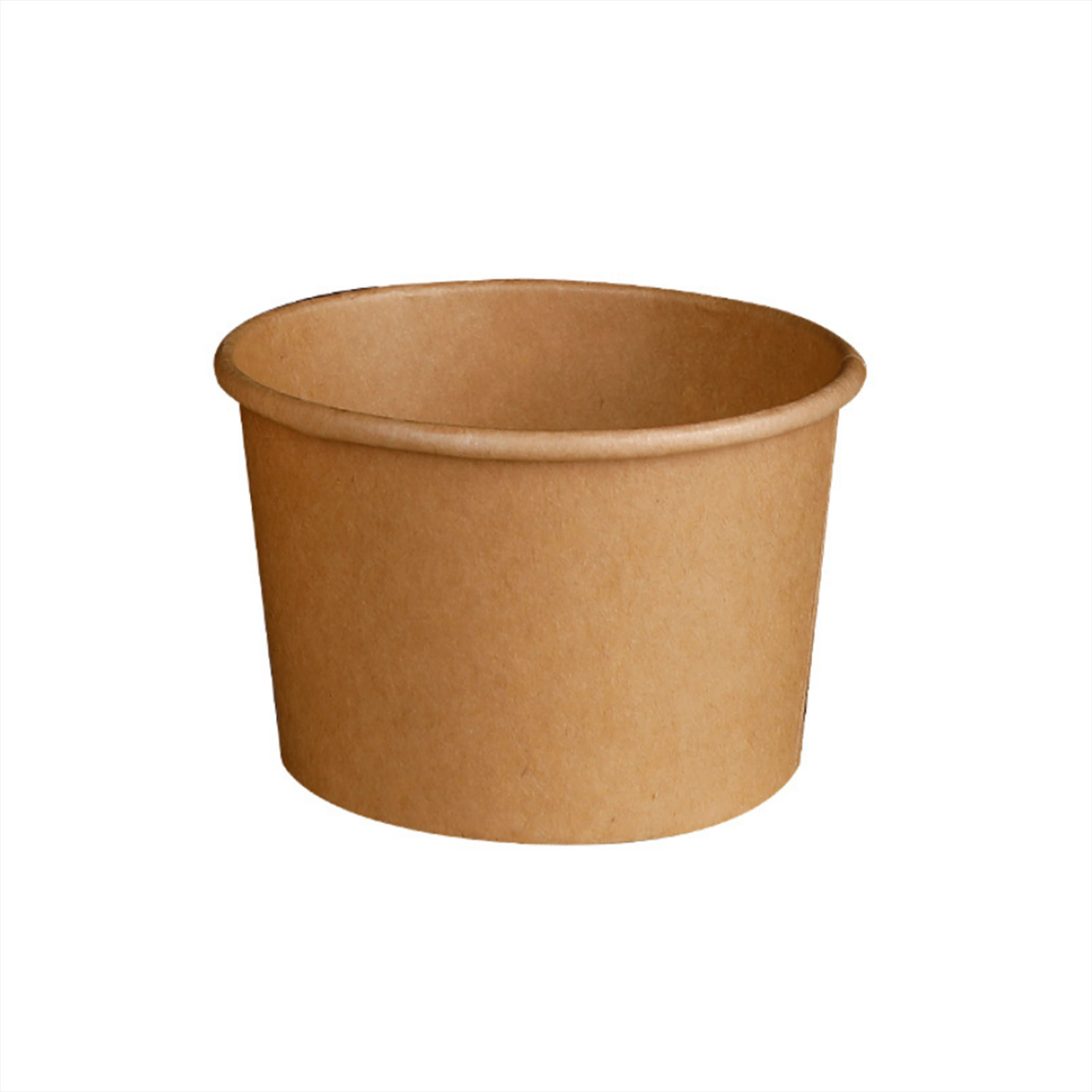 2022 Hot Sale Paper Bowl Kraft Paper Soup Container with Clear or Paper Lid