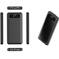 Batería portátil de carga rápida de 20000mAh, cargador con entrada dual y salida dual de 2,1a, venta al por mayor de fábrica