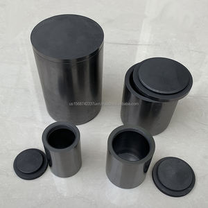 Crisol de grafito de tamaños pequeños de suministro de fábrica con tapa - Product Image 2