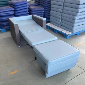 كرسي طبي مصاحب لغرفة المريض في جناح المستشفى بسعر الجملة سرير فاخر قابل للطي كرسي مصاحب للأريكة بعجلات - Product Image 5