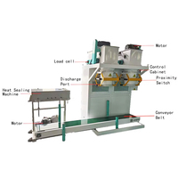 Machine d'emballage semi-automatique pour granulés de tourbe, 20 kg, 25 kg, 50 kg, machine d'emballage pour granulés d'engrais organique pour la plantation