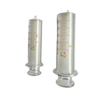 Bán Buôn Kích Cỡ Khác Nhau 1Ml 2Ml 5Ml 10Ml 20Ml 30Ml 50Ml 100Ml Kim Loại Luer Khóa Mẹo Thủy Tinh Ống Tiêm Prefilled Ống Tiêm - Product Image 1