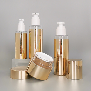 Mỹ Phẩm Vàng Tùy Chỉnh Luxury Nhựa Foam 30 50 100Ml Chăm Sóc Da Mặt Chai Không Có Không Khí Với Lotion Bơm Mỹ Phẩm Chai - Product Image 5