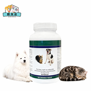 Complet Pet Chien Chat Âge Pet Soins de Santé Suppléments Puces + Tiques Comprimés Tuant efficacement les Puces - Product Image 1