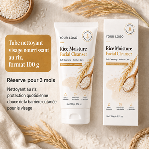 Limpiador Facial de Espuma Suave, Calmante para Piel Seca y con Sensación de Tirantez, Control de Grasa, Hidratación para Piel Sensible, con Leche de Arroz y Ceramida - Product Image 6