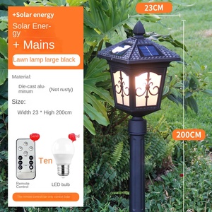 Lampe solaire de jardin pour mur extérieur tout aluminium étanche et antirouille Lampe d'allée de porte Applique murale extérieure LED usine - Product Image 3