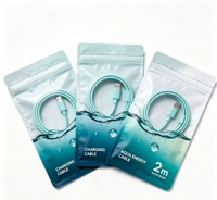 Durable and Convenient Earbud Wire Digital Accessory Packaging Bags Food Grade Plastic Bags for Digital Packaging Bags