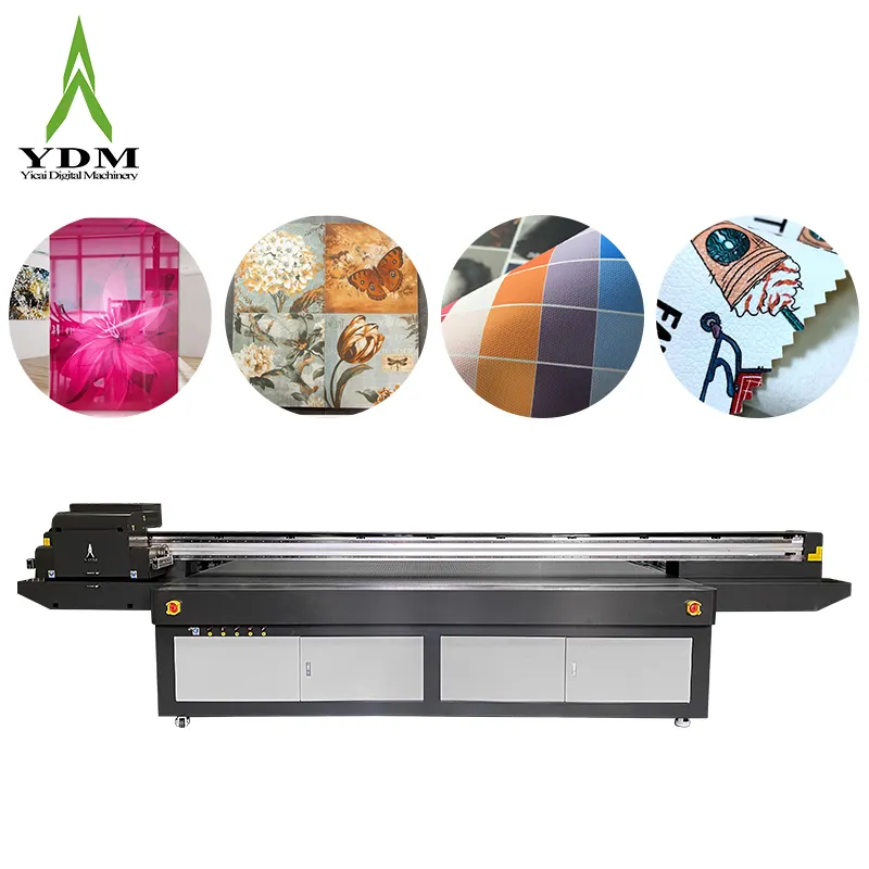 Best China Direct Sale 330cm*250cm Large Format Industrial UV Flatbed Inkjet Photo Printer