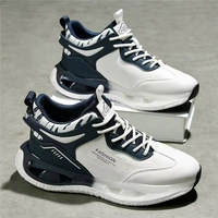 Chaussures de course décontractées pour hommes, style campus, respirantes, avec coussin d'air, à enfiler, pour la marche quotidienne, vente en gros