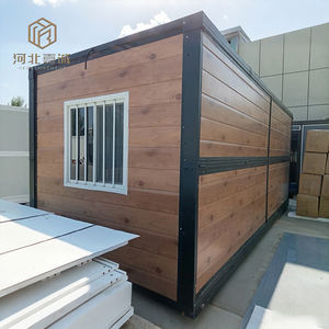 Maison préfabriquée haut de gamme en conteneur pliable, installation rapide de <span class=keywords><strong>cabine</strong></span> préfabriquée, bureau, dortoir, salle de stockage - Product Image 1