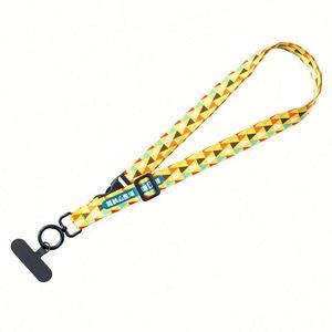 New Universal Custom Polyester Crossbody <b>Patch</b> Mobile Phone Case Holder Strap Rope Cell Phone Lanyard - Product Image 1