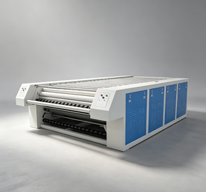 Equipo de <span class=keywords><strong>Lavandería</strong></span> Comercial, Máquinas de Planchado Industriales, Planchas Planas de Vapor Continuo de Acero Inoxidable para Lavanderías Textiles - Product Image 4