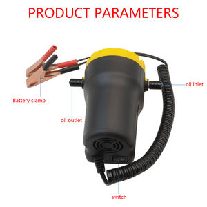Насос для замены моторного масла 12В 100Вт, портативный электрический самовсасывающий насос для перекачки масла, экстрактор жидкости, подходит для обслуживания автомобилей - Product Image 3
