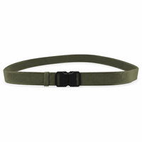 Ceinture tactique réglable en nylon élastique avec boucle à dégagement rapide, fixation d'accessoires robustes, logo personnalisé OEM
