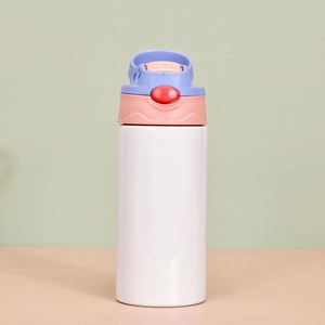 AGH USA Warehouses - Vaso de Acero Inoxidable Ecológico de 12 oz y 20 oz, Recto, Blanco, para Bebés y Niños, para Sublimación - Product Image 2