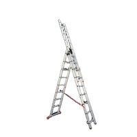 Échelle d'évacuation de feu en acier pliable, marches, en aluminium, réglable, personnalisé