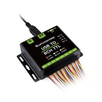 Convertidor Serial TTL UART USB de 8 Canales de Grado Industrial con Circuitos de Protección Múltiple y Compatibilidad Multisistema, de China