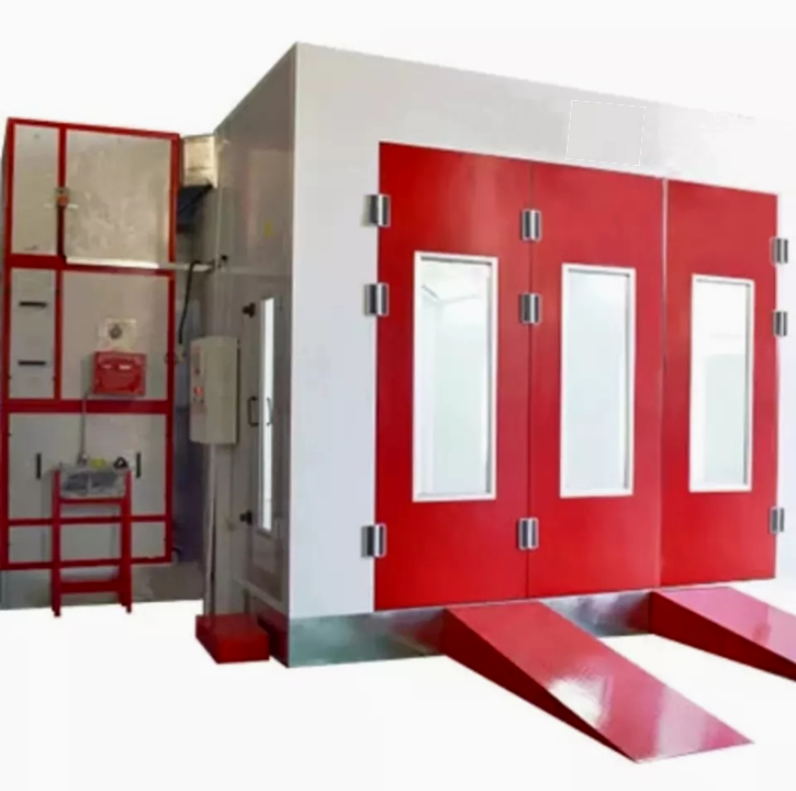 Best quality 24KW Car paint room Spray Booth Europe CE standard Car paint oven