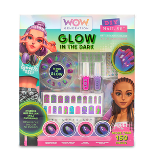 Set per manicure che si illumina al buio con unghie profumate WOW Generation - Product Image 3