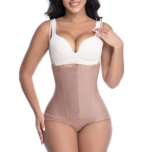 Wholesale Sculpt Breathable Eco-Friendly Shapewear Shorts High Waist Cincher Brief <b>Tummy</b> Tucker Medium <b>Control</b> Shapewear Panties - Product Image 2