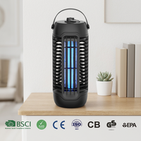 Lampe anti-moustiques électrique à large zone de couverture, conception économe en énergie, lampe anti-moustiques robuste en maille
