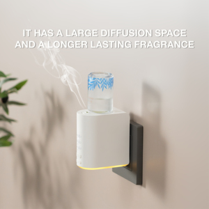 Nuevo difusor de aceite esencial sin agua montado en la pared, difusor de atomización sin agua para el hogar con iluminación LED - Product Image 5