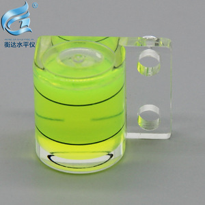 Nivel de burbuja de plástico Heng Da Shui Ping Yi con orificios, mini nivel de burbuja para uso en bricolaje - Product Image 3