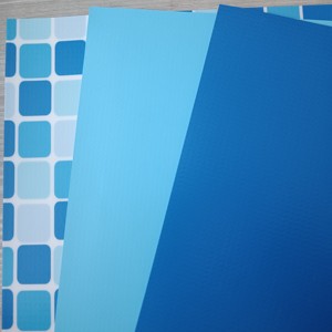 <span class=keywords><strong>Membrane</strong></span> imperméable bleue simple renforcée d'épaisseur des matériaux 1.5mm de revêtement de <span class=keywords><strong>piscine</strong></span> de <span class=keywords><strong>PVC</strong></span> pour des piscines - Product Image 2