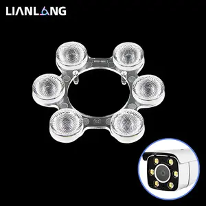 Factory Infrared Security Camera Fill Light Lens Customized Processing PC/Plastics Lens Monitor Camera Lens