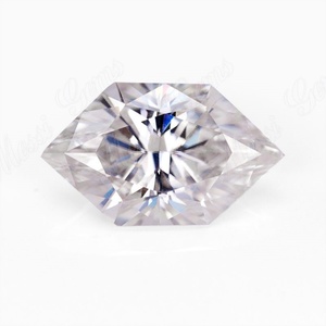 เครื่องประดับเมสซี่ มอยส์ซาไนต์ทรงมาร์ควิส ขนาด 2 มม. ถึง 14 มม. สี DEF GH - Product Image 2