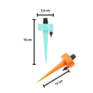 Set di Sistema di Irrigazione a Goccia Automatico 15 Pezzi Dispositivi di Irrigazione Regolabili per Piante e Giardino - Product Image 2