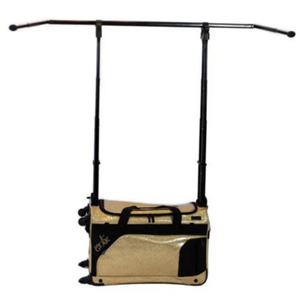 Muestra Gratis: Bolsa de Viaje Convertible de Nailon Resistente con Ruedas y Perchero para Ropa, Ideal para Baile - Product Image 4