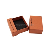 Boîte de rangement carrée en carton biodégradable avec impression personnalisée, pelliculage mat et doublure en mousse pour accessoires d'onglerie
