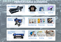 Machine d'impression DTF numérique A3 30cm XP600 I3200 populaire et économique pour T-shirts, imprimante textile avec four à chaud, en promotion