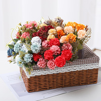 Fleurs artificielles réalistes faites à la main en plastique, Hortensias Mary MY-Mary Hydrangea, Décoration pour la maison, mariage, Pâques, Accessoires de photographie