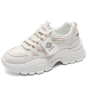 Primavera nueva edición coreana <span class=keywords><strong>Instagram</strong></span> papá zapatos versátiles suela gruesa zapatos deportivos para mujeres estudiantes zapatos casuales para mujeres - Product Image 1