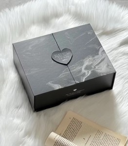 Caja <span class=keywords><strong>de</strong></span> Regalo Doble <span class=keywords><strong>de</strong></span> Alta Gama en Oferta, Papel Rígido, Papel <span class=keywords><strong>de</strong></span> Arte, Recubrimiento UV, Relieve, Materiales Reciclados, Temporada Festiva, Nochevieja - Product Image 6