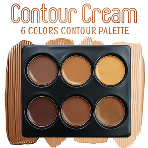 Palette <span class=keywords><strong>de</strong></span> maquillage pour le visage, texture mate et scintillante, bronzer sculptant, <span class=keywords><strong>illuminateur</strong></span>, 6 teintes, contour, surligneur - Product Image 2