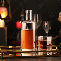 Skyy présentoir à LED de luxe pour Holland Guala Cap pour Smirnoff gonflable vierge Vodka bouteille en verre bouchon d'étanchéité pour Tequila