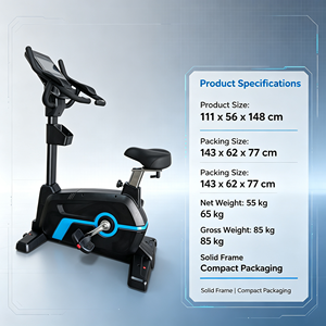 Upright Magnetic Bike Compact Design Save Space For Fitness Center Studio - Product Image 2